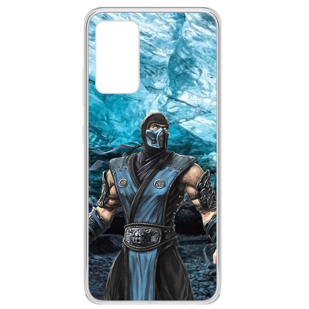 

Чехол-накладка Krutoff Clear Case Мортал Комбат. Саб Зиро для Samsung Galaxy A32 (A325), Прозрачный
