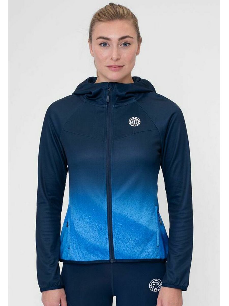 

Олимпийка женская Bidi Badu BIJ41G016 синяя XL, Синий, BIJ41G016