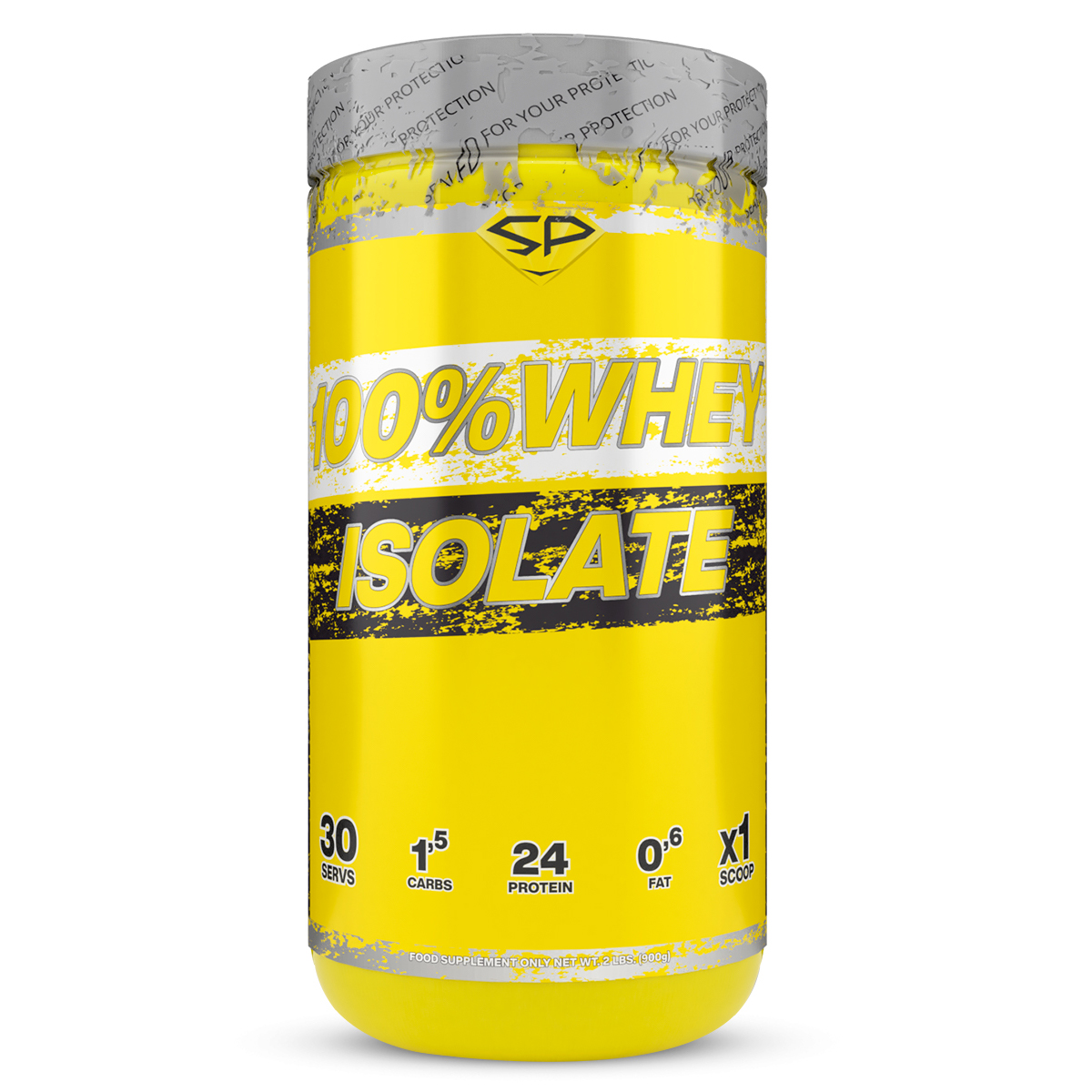 фото Протеин steel power nutrition 100% whey isolate, 900 г, banana