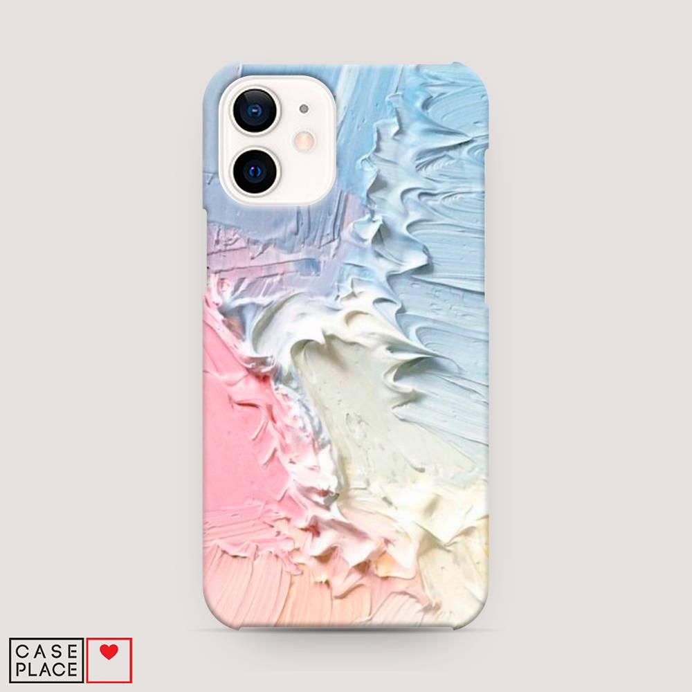 

Пластиковый чехол "Фруктовое мороженное" на Apple iPhone 12 mini, 12620-2