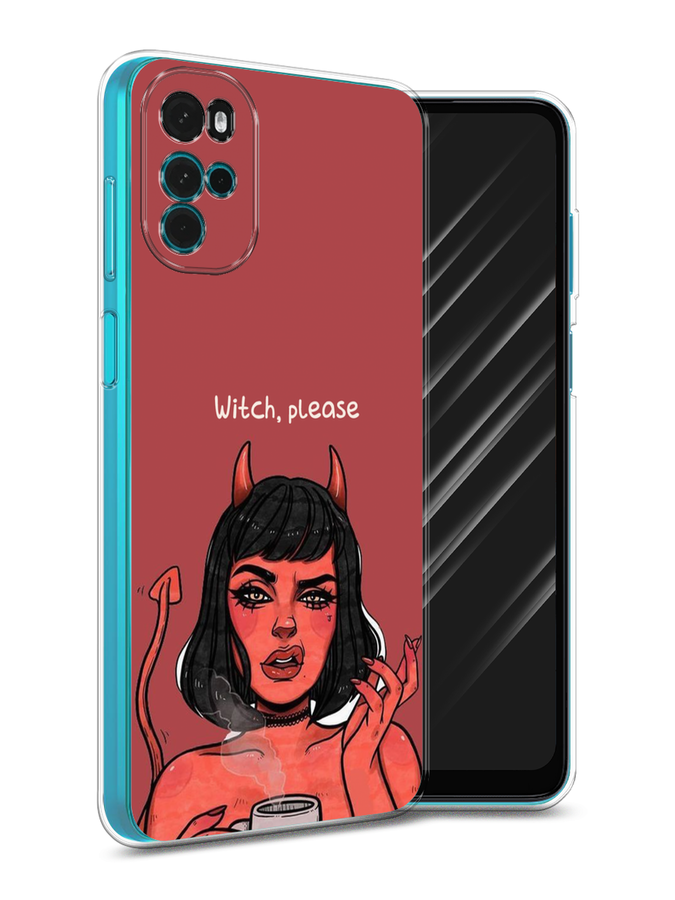 

Чехол Awog на Motorola Moto G22 "Evil Girl", Разноцветный, 243150-6