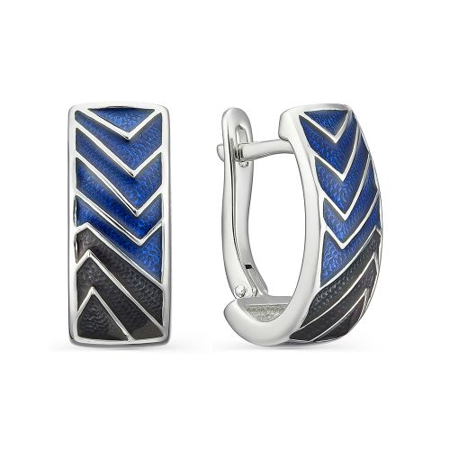 

Серьги женские из серебра АЛЬКОР 02-1120/ЭМ37-00 эмаль, 02-1120/ЭМ37-00