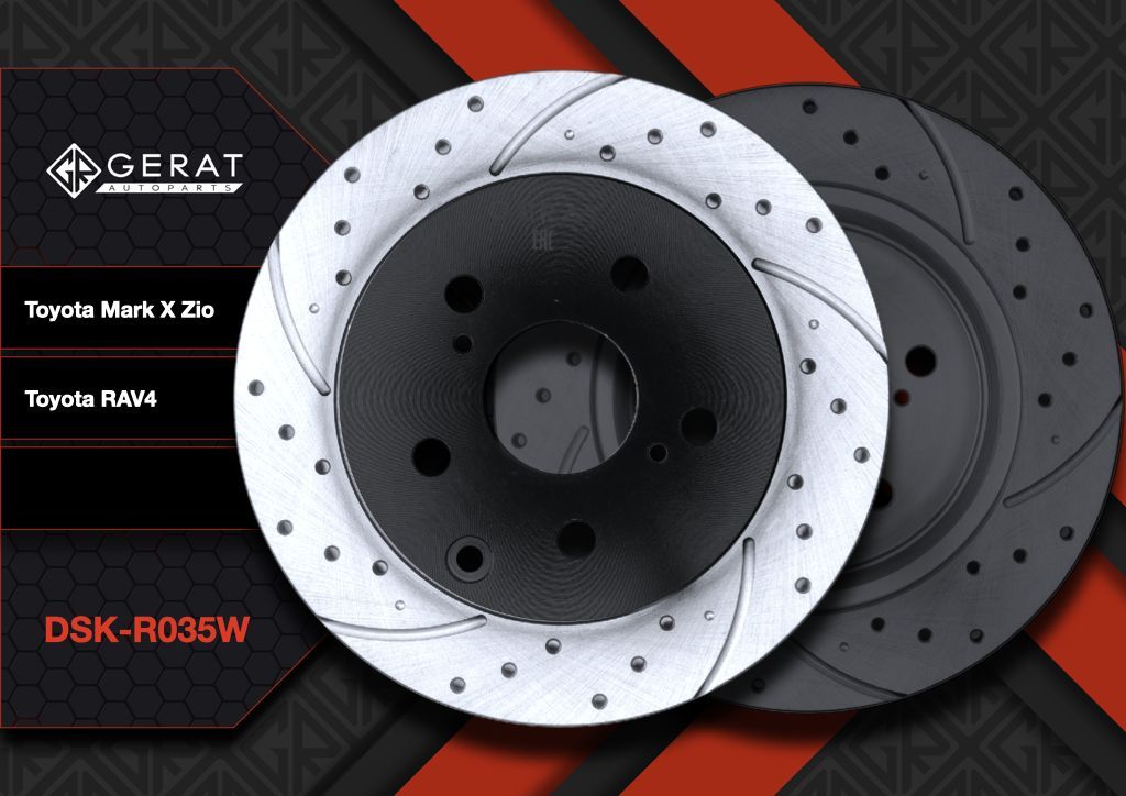 

Тормозной диск Gerat DSK-R035W (задний) Performance 2шт.