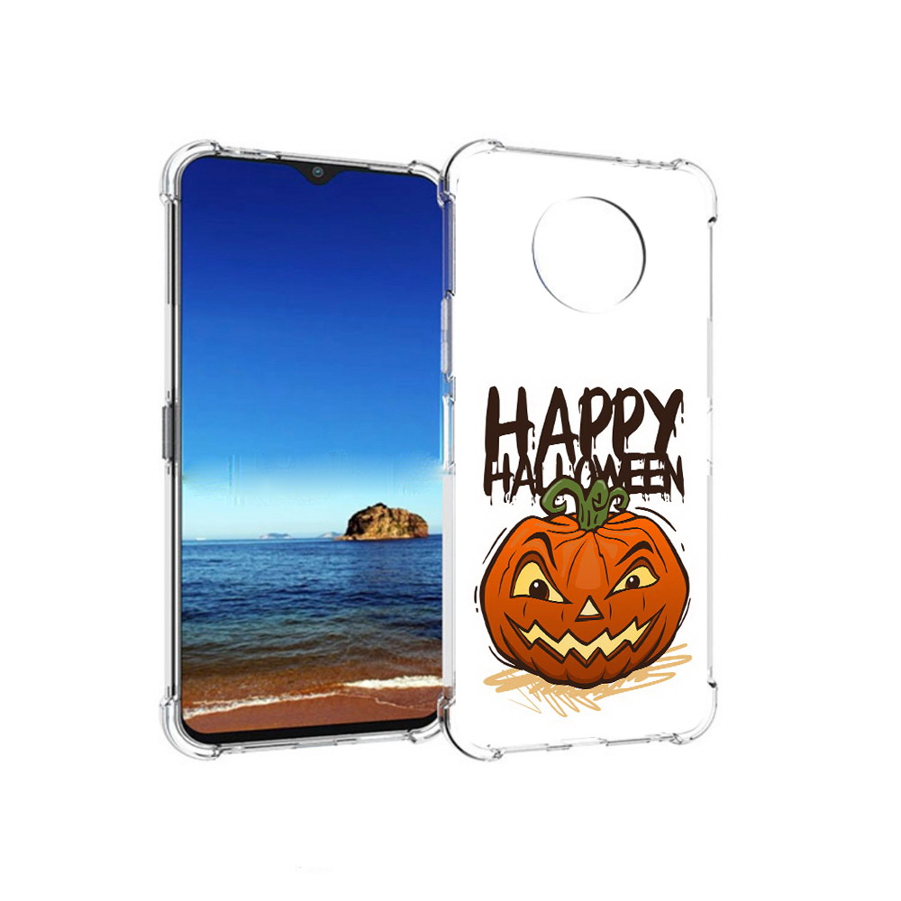 

Чехол MyPads Tocco для Nokia G50 Хэллоуин счастливый (PT227056.116.195), Прозрачный, Tocco