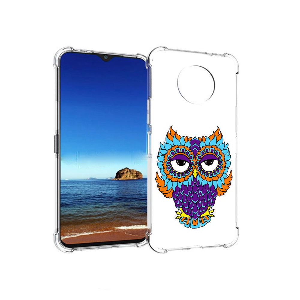 

Чехол MyPads Tocco для Nokia G50 Цветная сова (PT227056.116.198), Прозрачный, Tocco