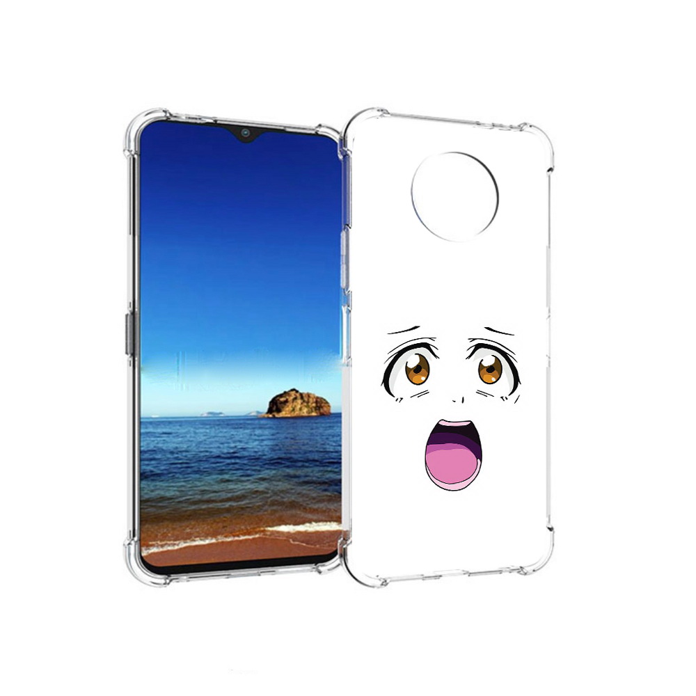 

Чехол MyPads Tocco для Nokia G50 аниме лицао (PT227056.116.223), Прозрачный, Tocco