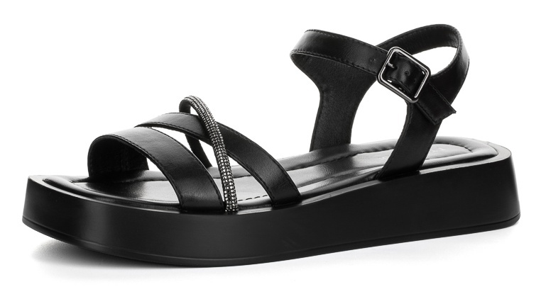 

Сандалии женские T.Taccardi 229386 черные 40 RU, Черный, 229386