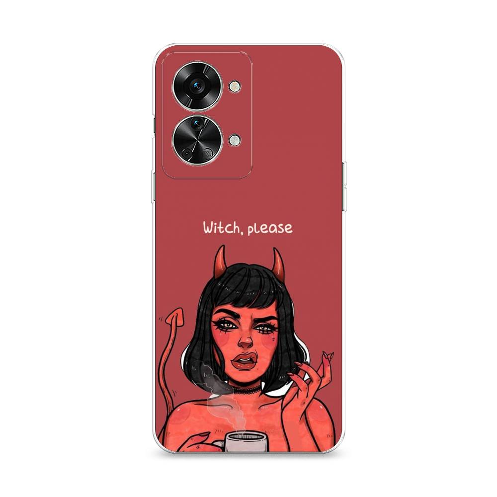 

Чехол Awog на OnePlus Nord 2T / ВанПлас Норд 2T "Evil Girl", Разноцветный, 153250-6