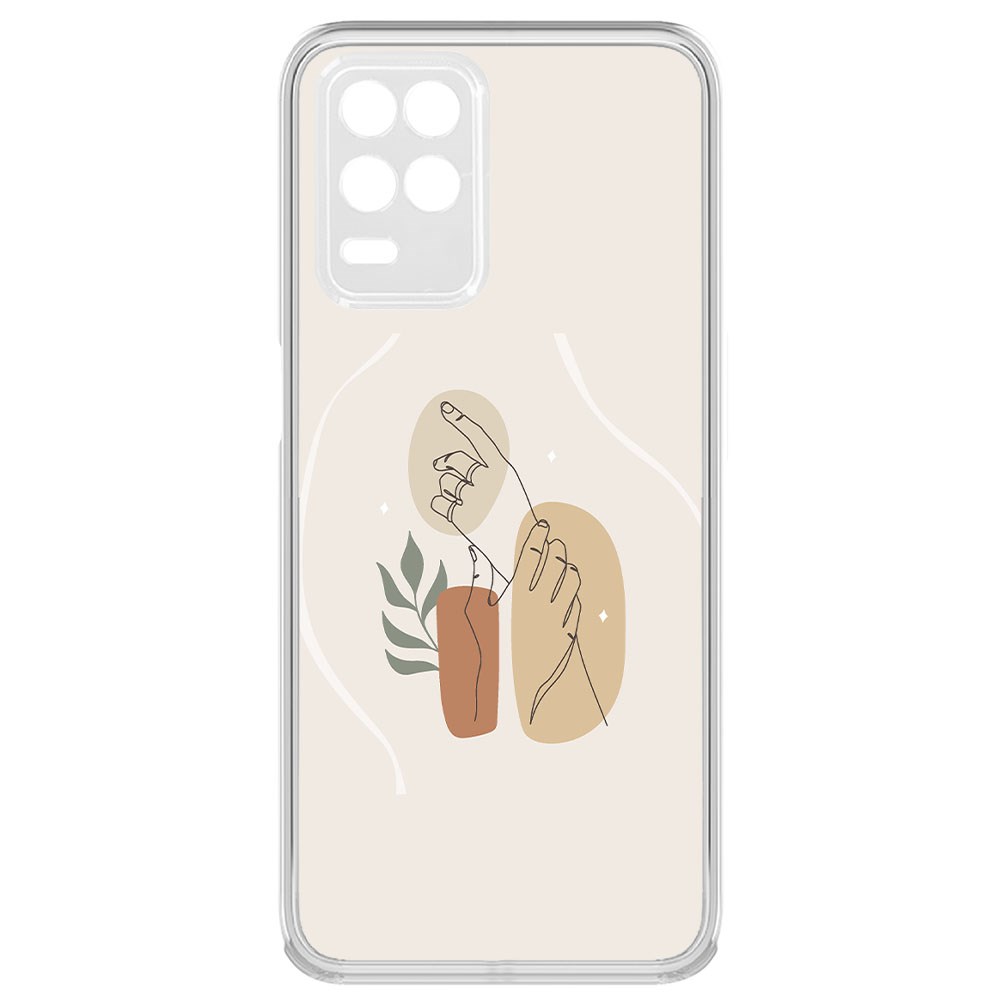 

Чехол-накладка Krutoff Clear Case Тонкость для Realme 8 5G