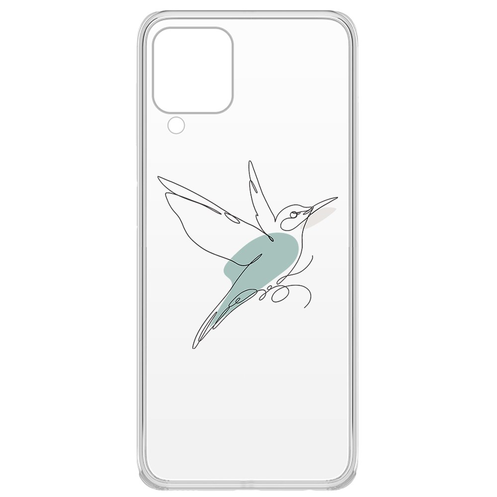 

Чехол-накладка Krutoff Clear Case Легкость для Samsung Galaxy A22 4G (A225), Прозрачный