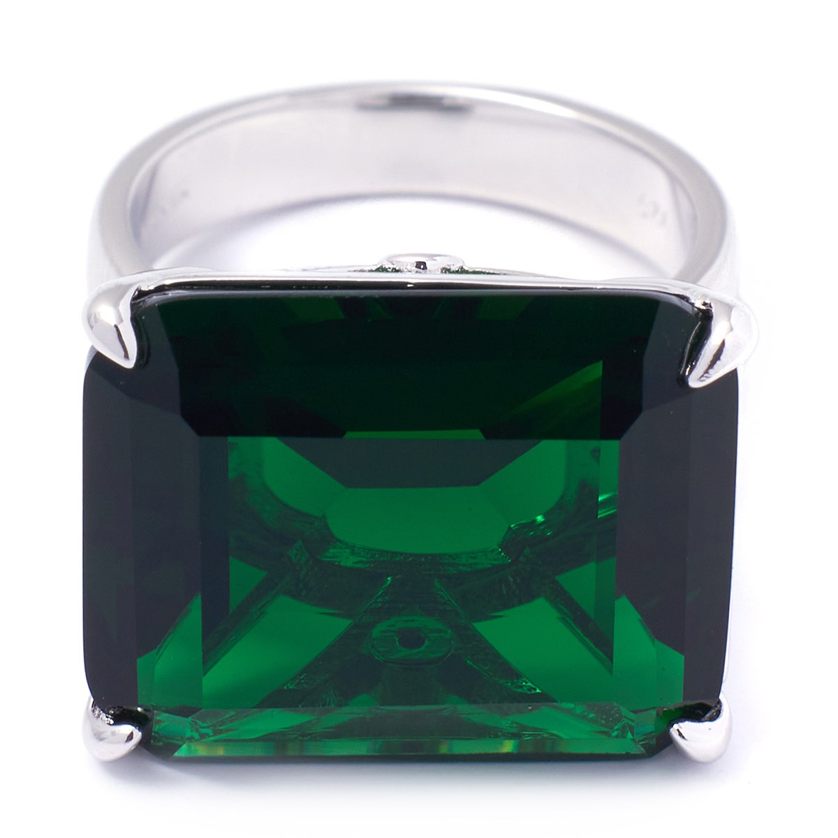 

Кольцо NoBrand 23737 зеленое, 23737