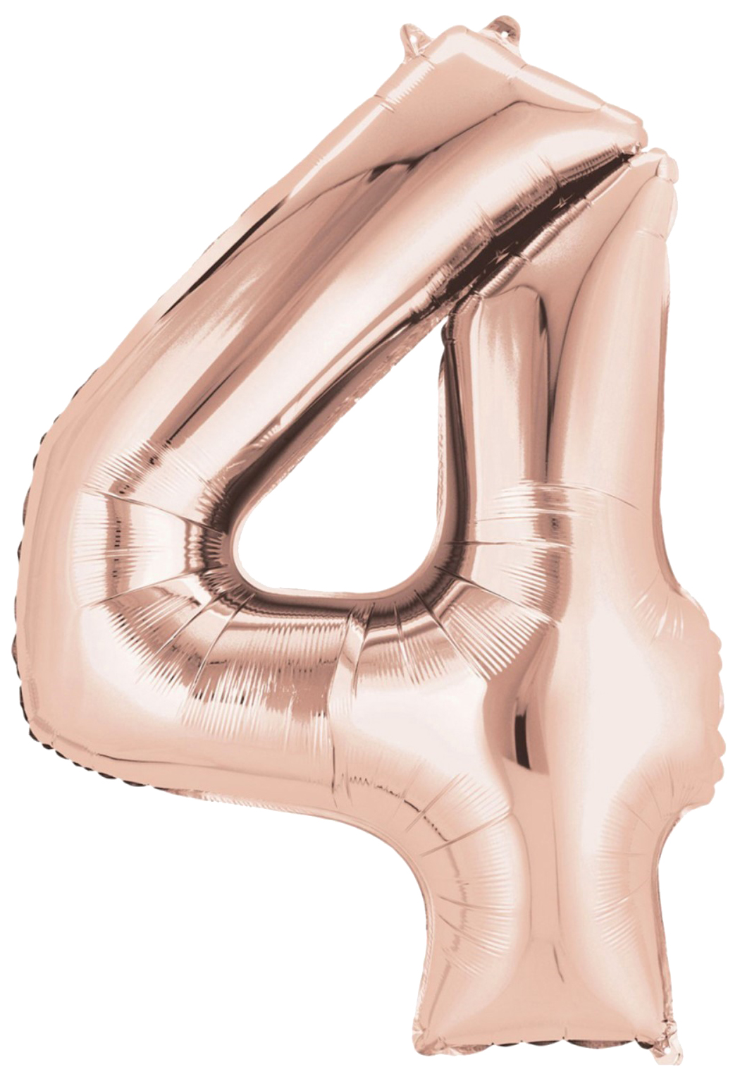 

Шар фольгированный 30" Цифра 4 индивидуальная упаковка цвет розовое золото 1 шт. Sima-Land