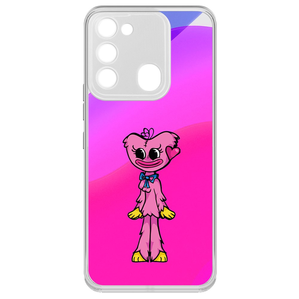 

Чехол-накладка Krutoff Clear Case Хаги Ваги - Киси Миси для TECNO Spark 8C, Прозрачный