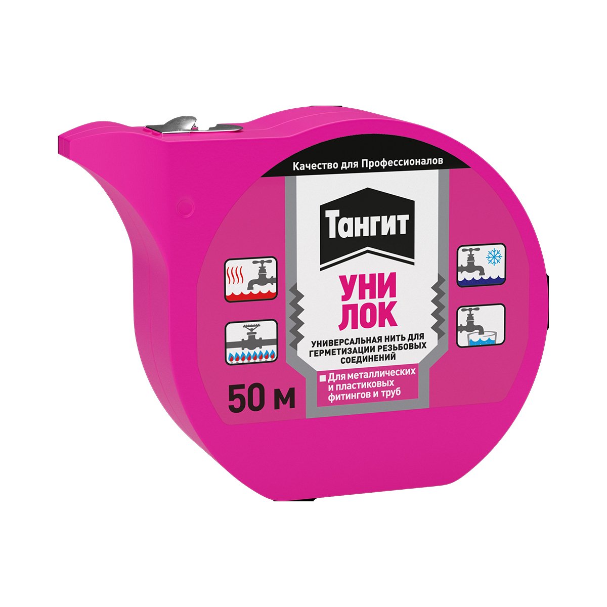 Нить для герметизации Tangit Uni-Lock 50 м в шоубоксе