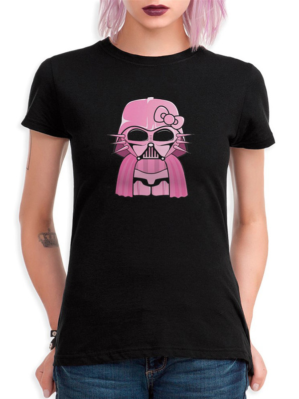 

Футболка женская DreamShirts Studio Hello Kitty / Дарт Вейдер / Темный Лорд черная XS, Черный, Hello Kitty / Дарт Вейдер / Темный Лорд / Котик