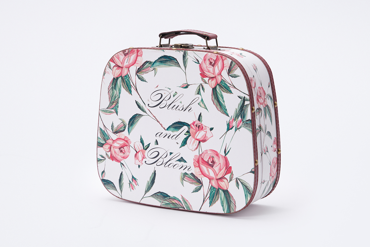 фото Декоративный чемодан для хранения hoff blush and bloom