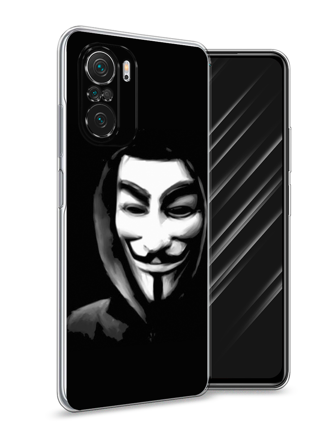 

Чехол Awog на Poco F3 "Анонимус", Разноцветный, 310150-5
