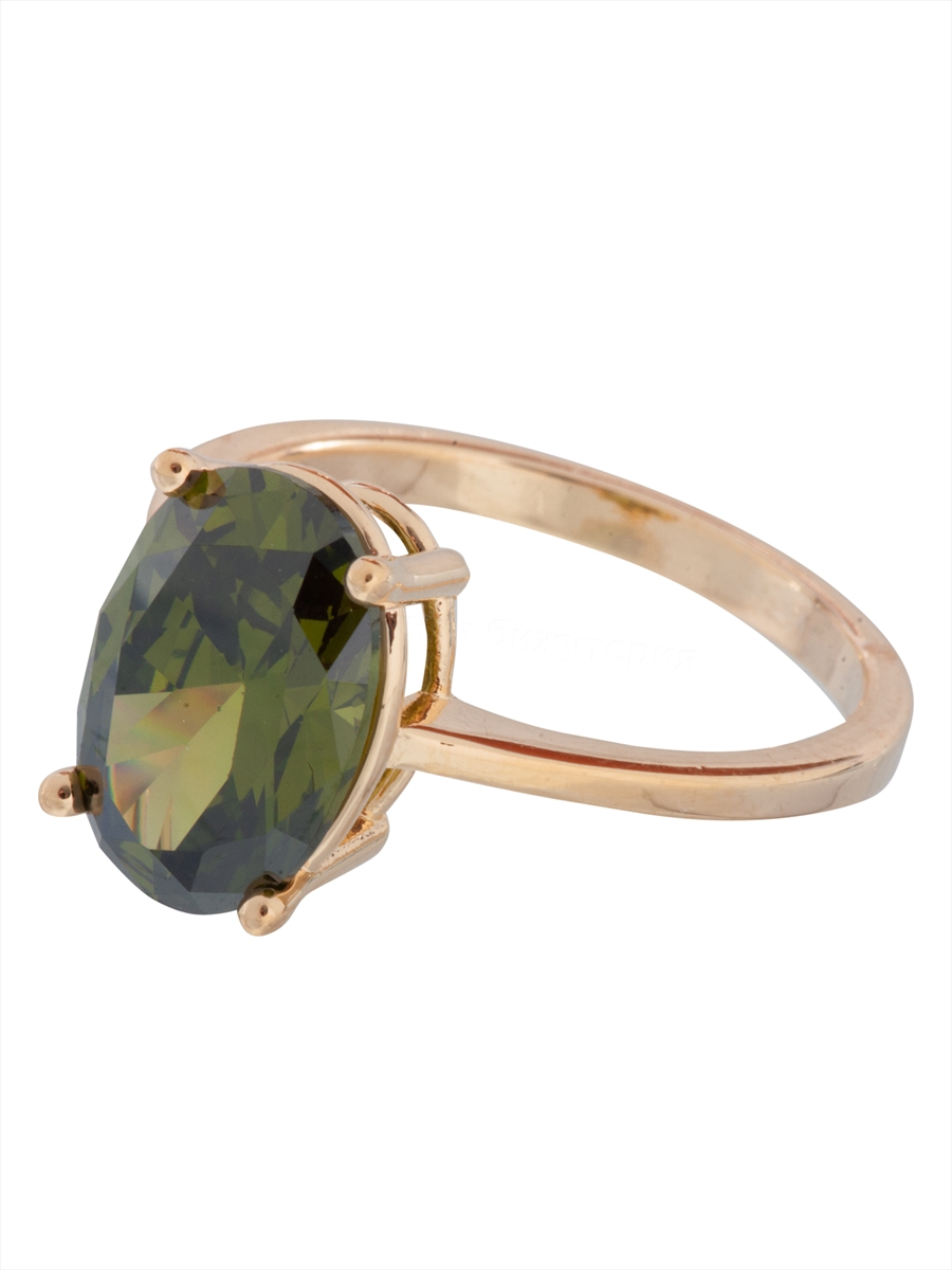 

Кольцо из бижутерного сплава р. 18 Lotus Jewelry 3023R-11pd, хризолит, 3023R-11pd