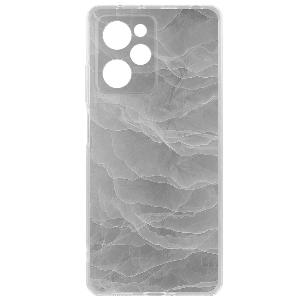 

Чехол-накладка Krutoff Clear Case Абстракт туман для Poco X5 Pro, Прозрачный