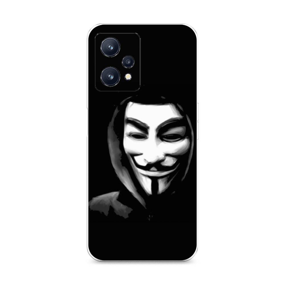 

Чехол Awog на Realme 9 Pro Plus "Анонимус", Разноцветный, 258750-5