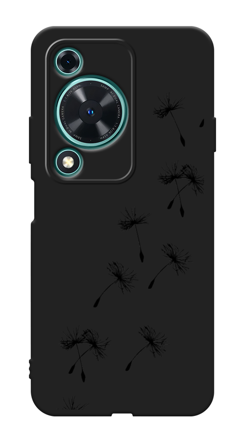 

Чехол Awog на Huawei Nova Y72 "Летящие одуванчики", Черный, 6123652-1