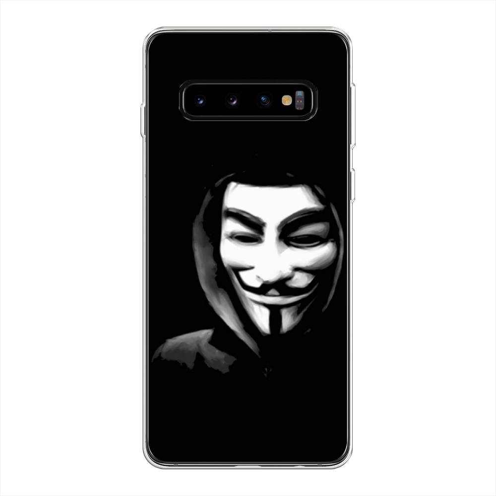 

Чехол Awog на Samsung Galaxy S10 + "Анонимус", Разноцветный, 27150-5