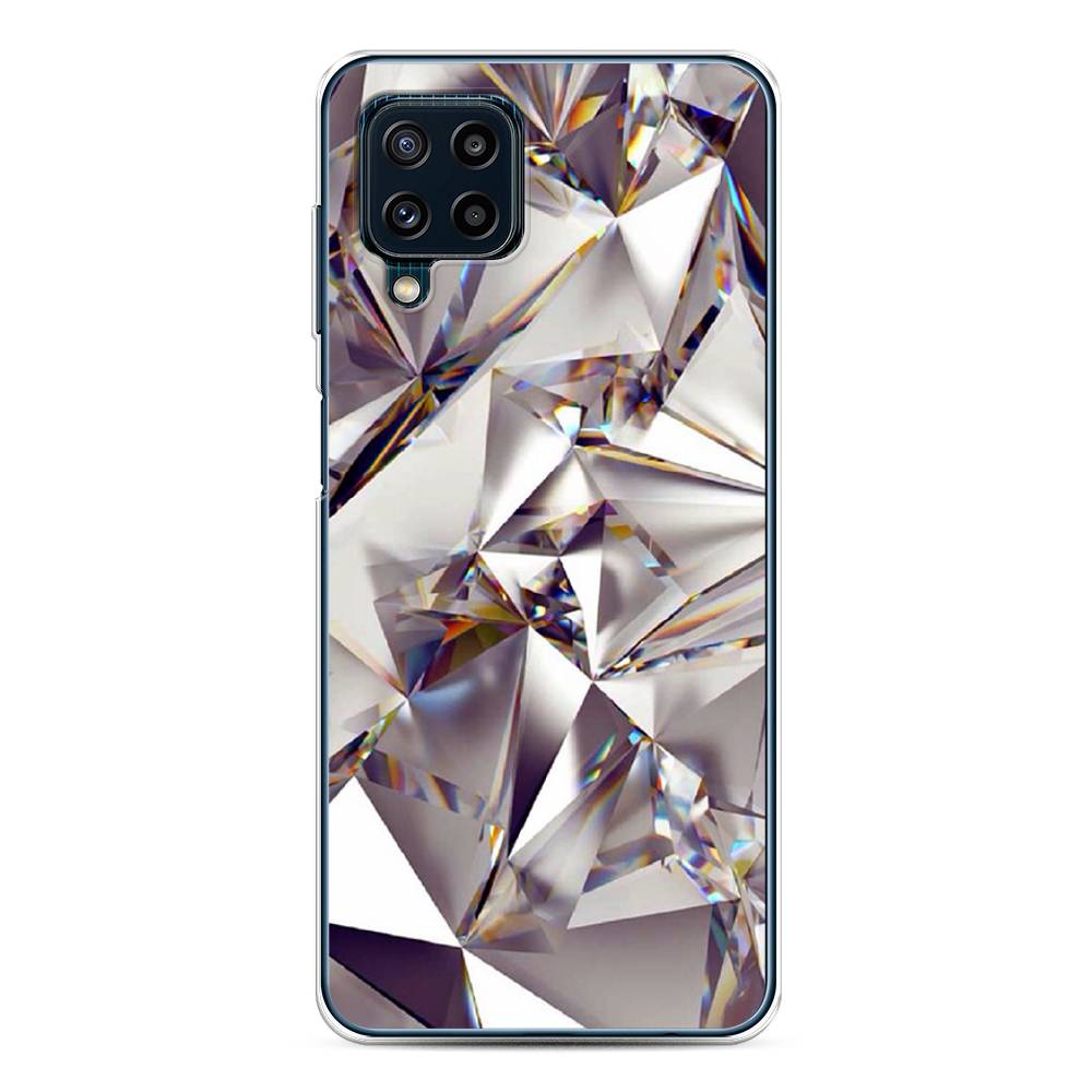 

Чехол Awog на Samsung Galaxy M32 / Самсунг M32 "Бриллианты", Разноцветный, 2103550-7