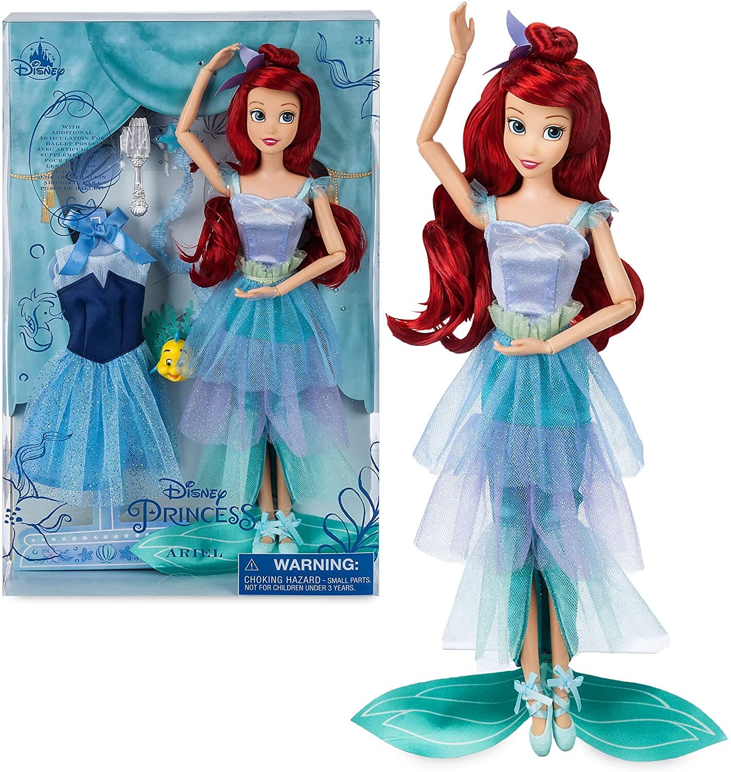 

Кукла Disney Ariel Балет с одеждой и аксессуарами 252752