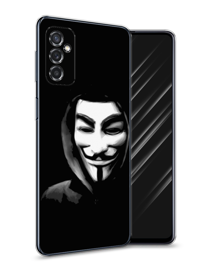 

Чехол Awog на Samsung Galaxy M52 / Самсунг M52 "Анонимус", Разноцветный, 2104350-5
