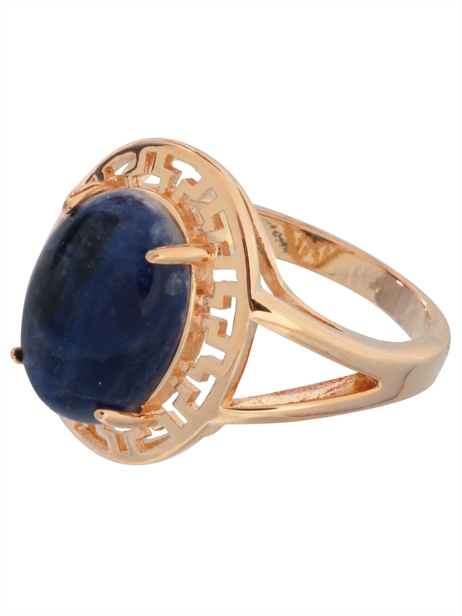 

Кольцо из бижутерного сплава р. 18 Lotus Jewelry 897R-07SOD, содалит, 897R-07SOD