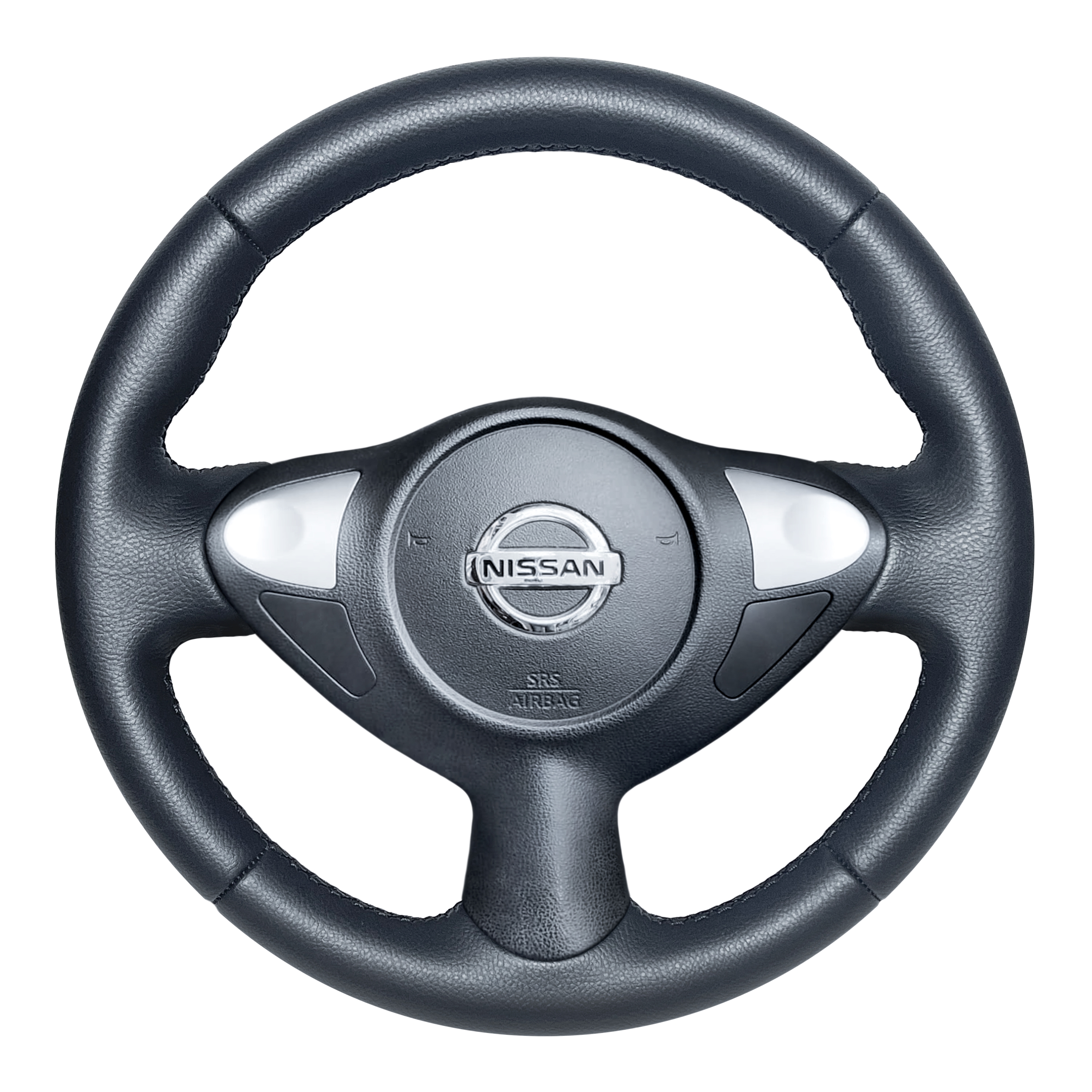 

Оплетка на руль Vseopletki Nissan Juke для руля без штатной кожи, Черный, Nissan Juke
