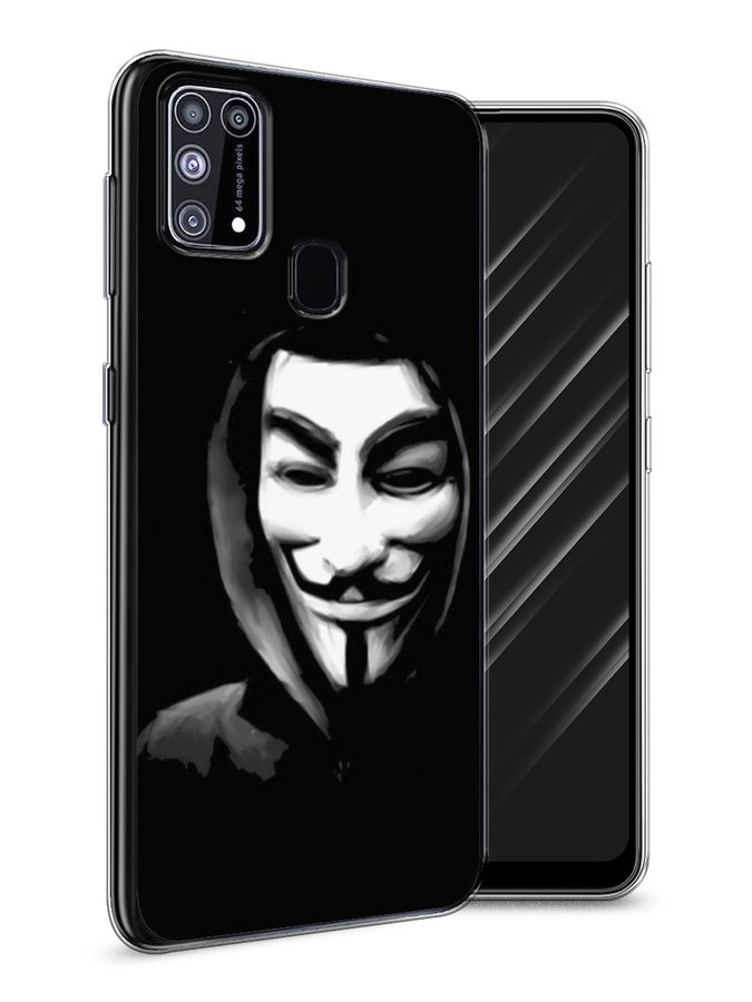 

Чехол Awog на Samsung Galaxy M31 / Самсунг M31 "Анонимус", Разноцветный, 2100750-5