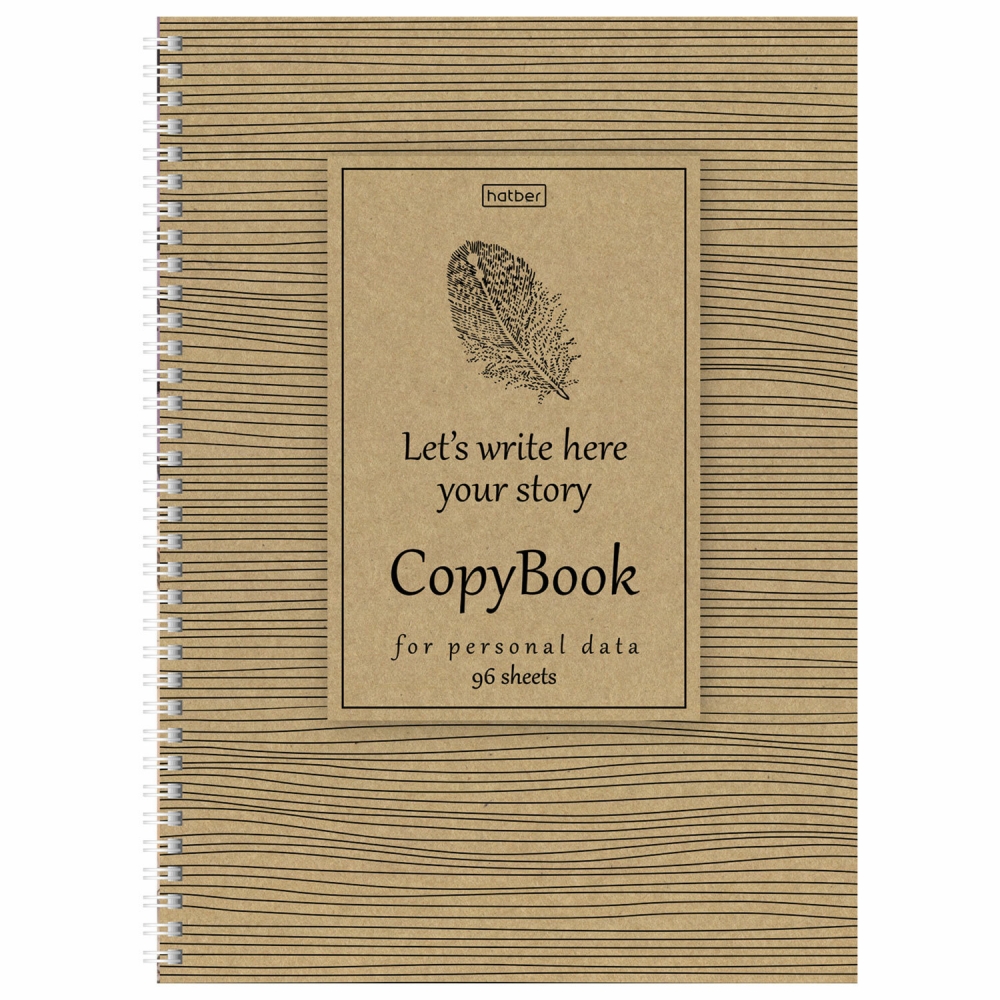 

Набор из 8 шт, Тетрадь А4 96 л. Hatber обложка твердая, Пиши свою историю, 96Тт4В1гр_20862