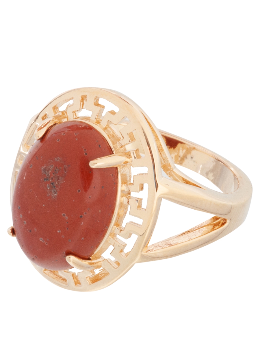 

Кольцо из бижутерного сплава р. 18 Lotus Jewelry 897R-07JR, яшма, 897R-07JR