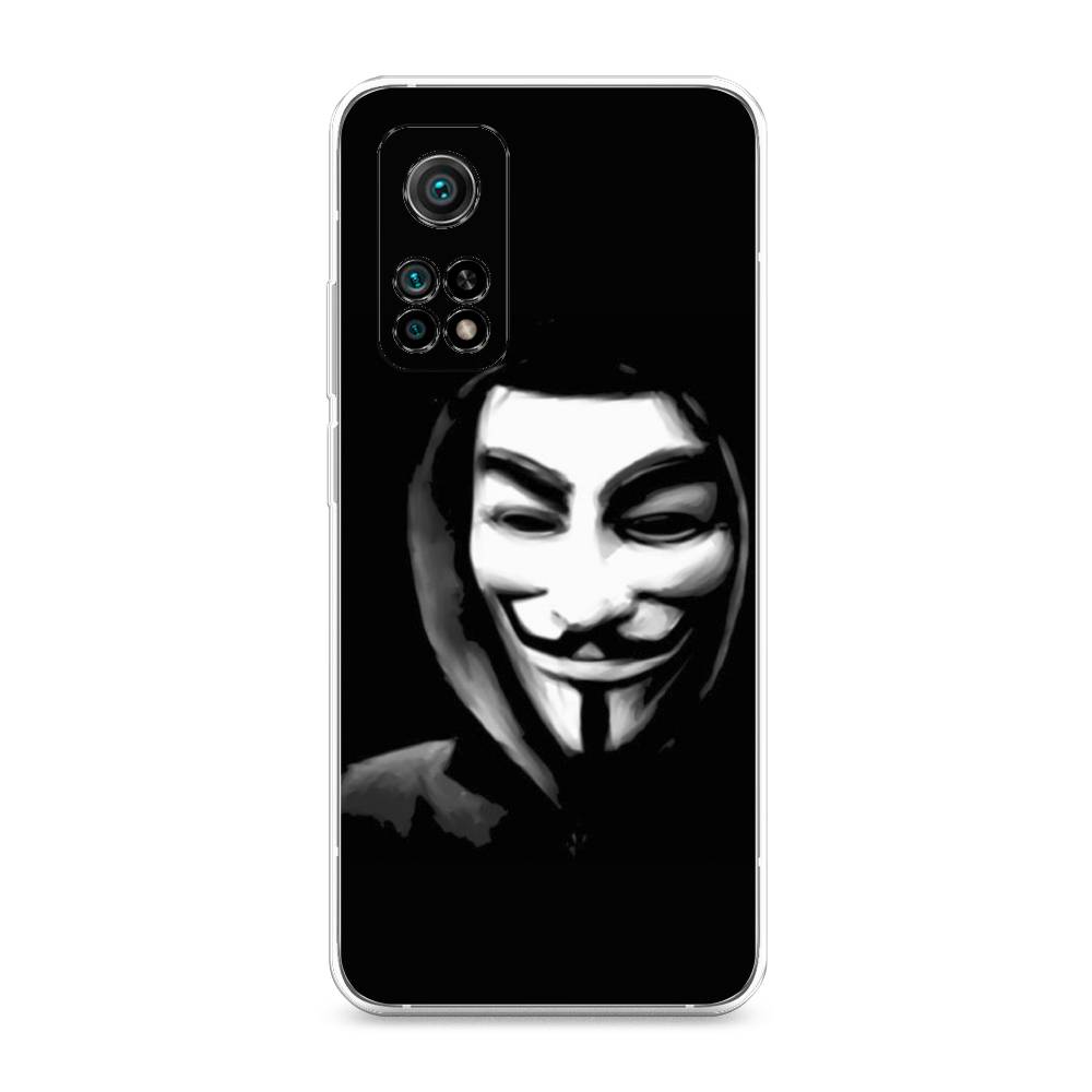 

Чехол Awog на Xiaomi Mi 10T Pro "Анонимус", Разноцветный, 37750-5