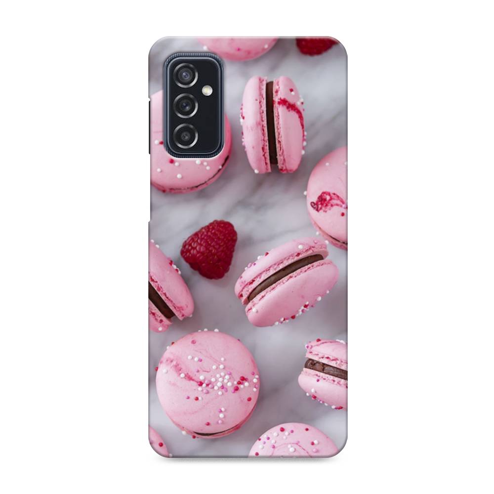 

Пластиковый чехол "Макарони с малиной" на Samsung Galaxy M52, 2104320-7