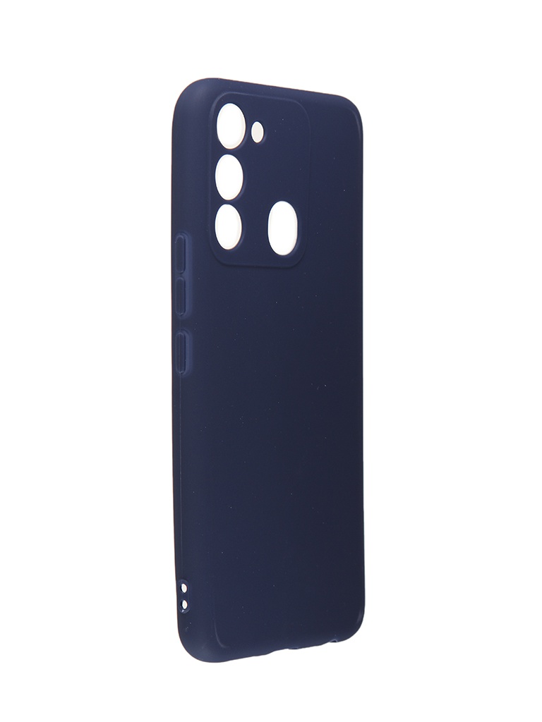 

Чехол DF для Tecno Camon 19 Silicone Blue tCase-08, Синий, Tecno Camon 19