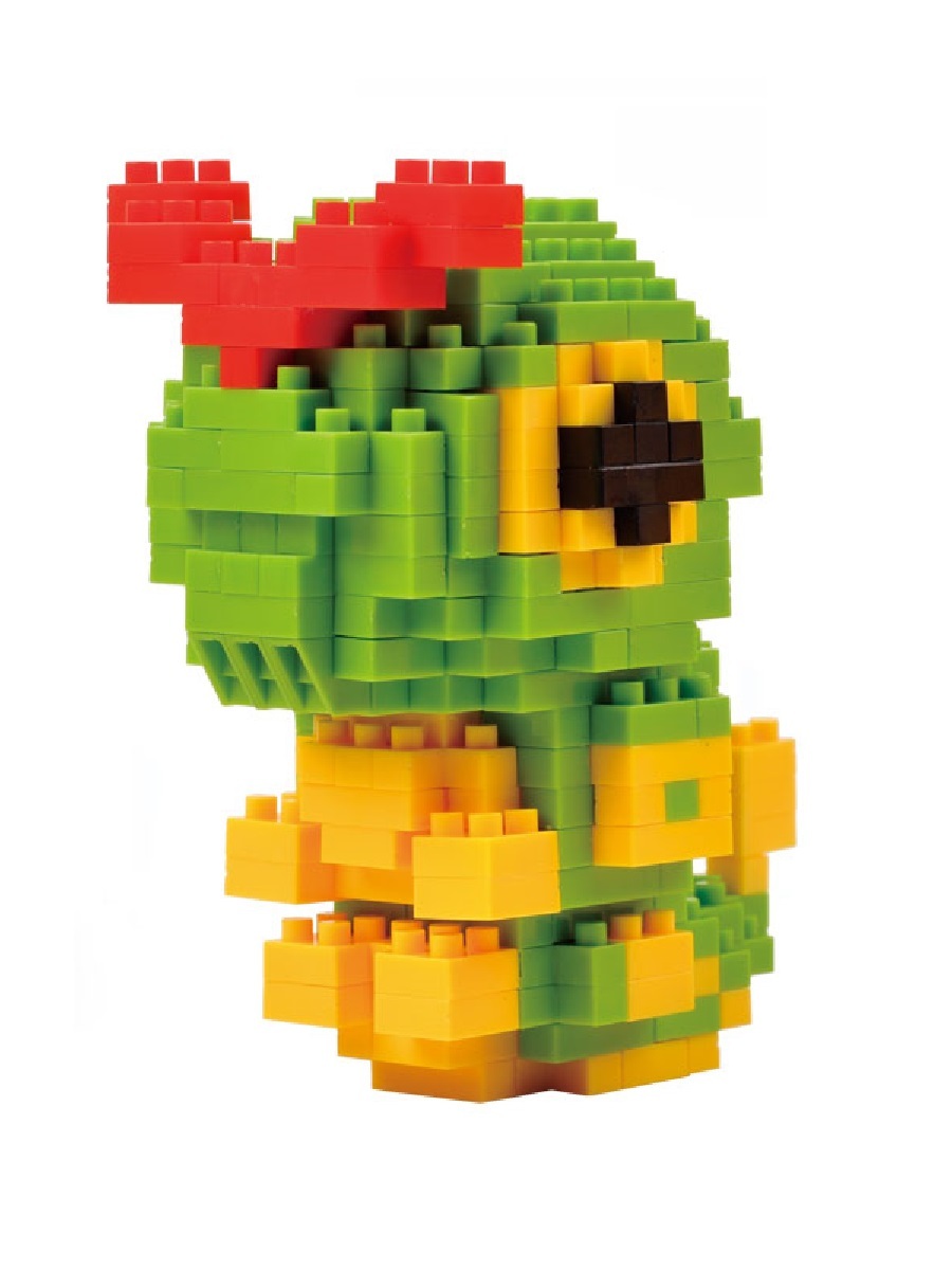 фото Конструктор lno покемон катерпи 309 деталей №225 caterpie pokemon gift series