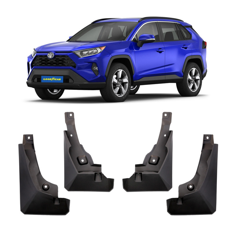 Брызговики Goodyear для Toyota RAV4 2019-2021 г.в., 4 шт