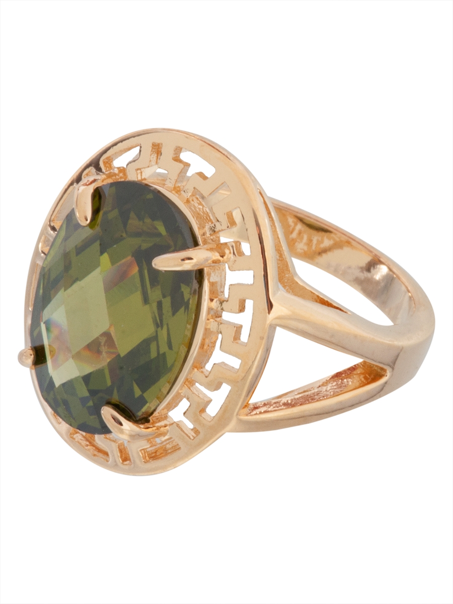 

Кольцо из бижутерного сплава р.  Lotus Jewelry 897R-07pd, хризолит, 897R-07pd