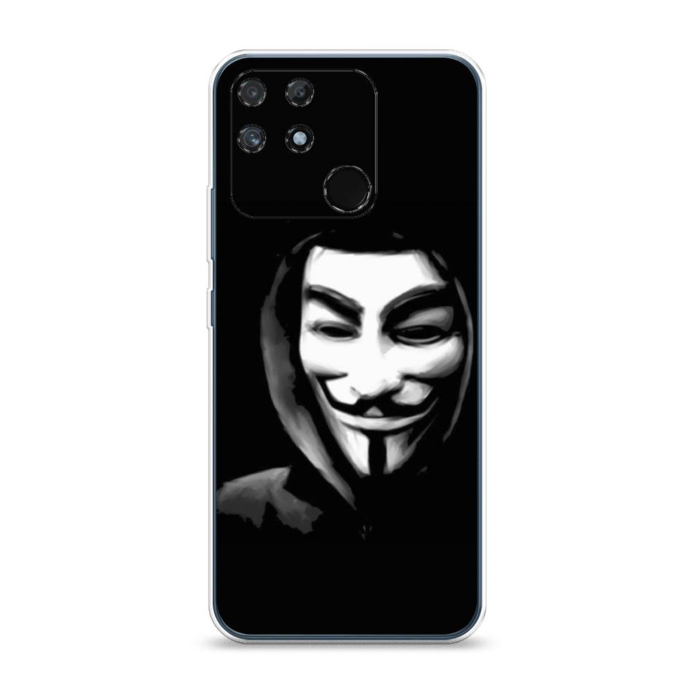 

Чехол Awog на Realme Narzo 50A "Анонимус", Разноцветный, 258450-5