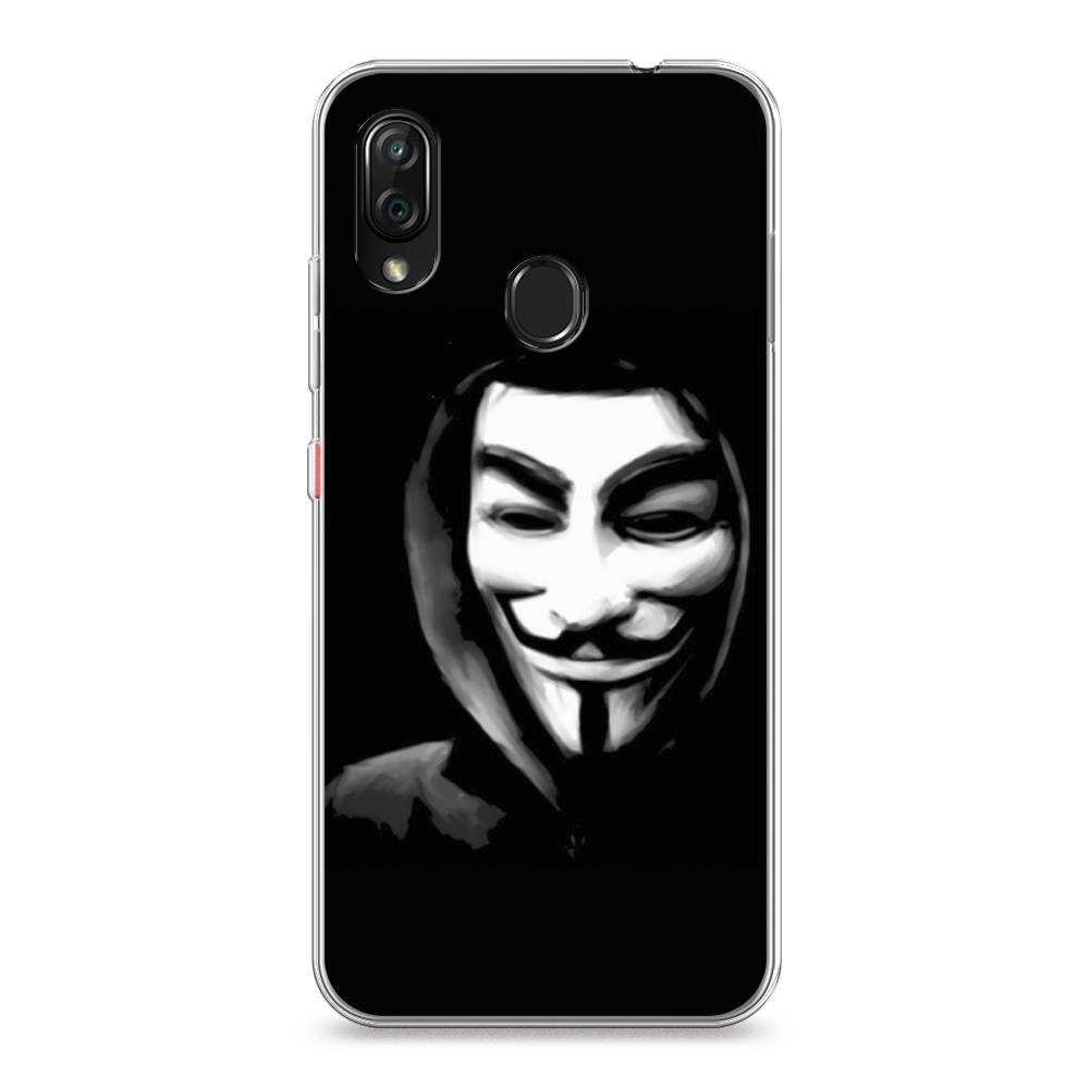 

Чехол Awog на ZTE Blade V10 Vita / ЗТЕ Блэйд V10 Vita "Анонимус", Разноцветный, 132650-5