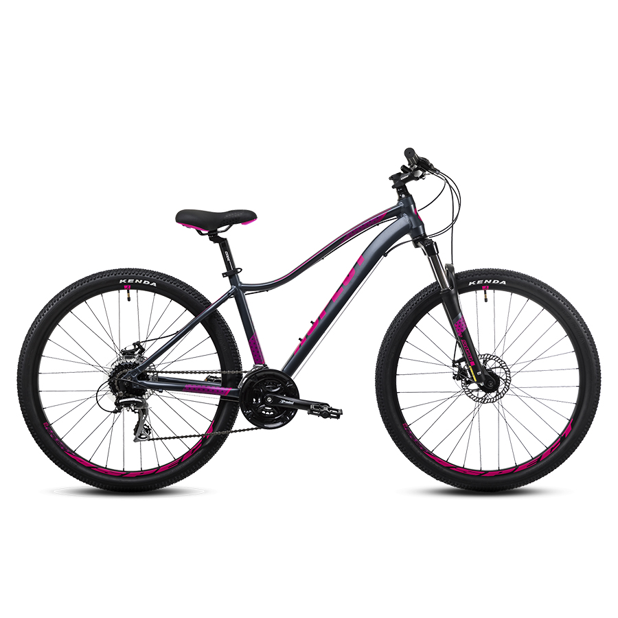 фото Велосипед женский горный 27.5" aspect alma серо-розовый рама 16" 22asp90