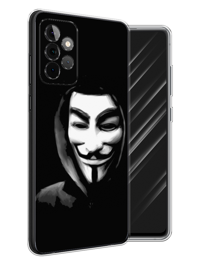 

Чехол Awog на Samsung Galaxy A72 / Самсунг A72 "Анонимус", Разноцветный, 2101950-5