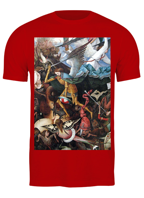 

Футболка мужская Printio Архангел михаил (картина брейгеля) красная 3XL, Красный, Архангел михаил (картина брейгеля)