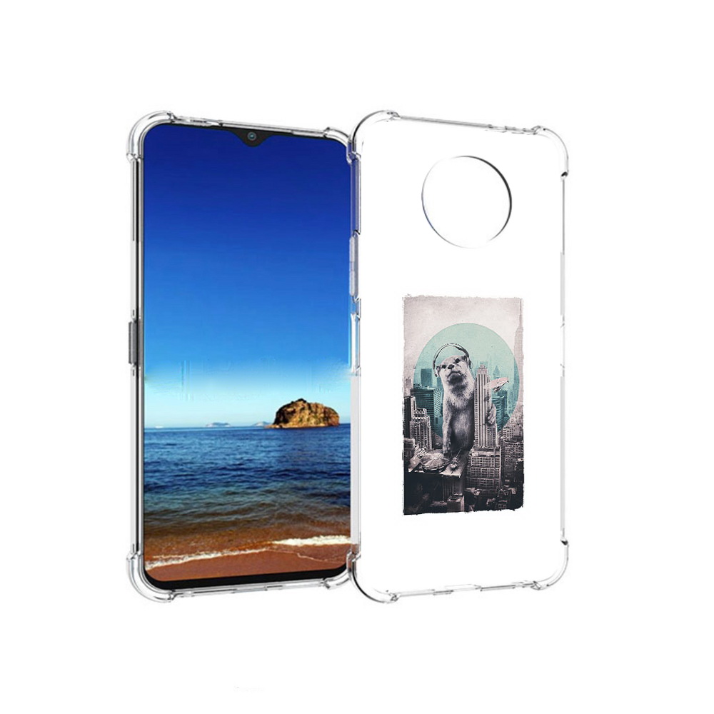 

Чехол MyPads Tocco для Nokia G50 выдра в городе (PT227056.116.283), Прозрачный, Tocco