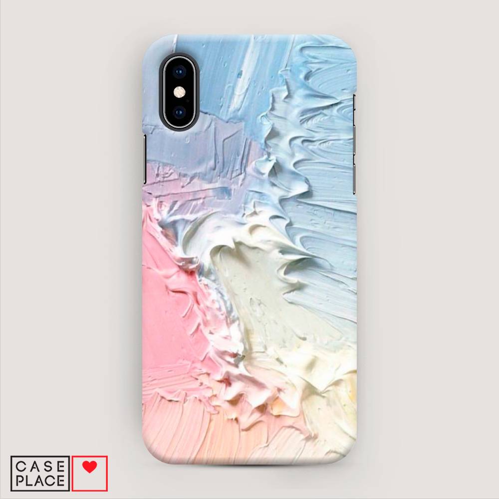 

Пластиковый чехол "Фруктовое мороженное" на Apple iPhone XS (10S), 11820-2