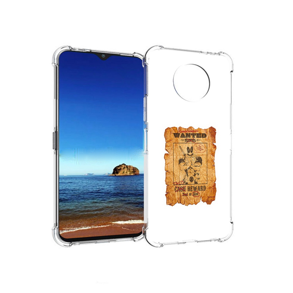 

Чехол MyPads Tocco для Nokia G50 дедпул (PT227056.116.317), Прозрачный, Tocco