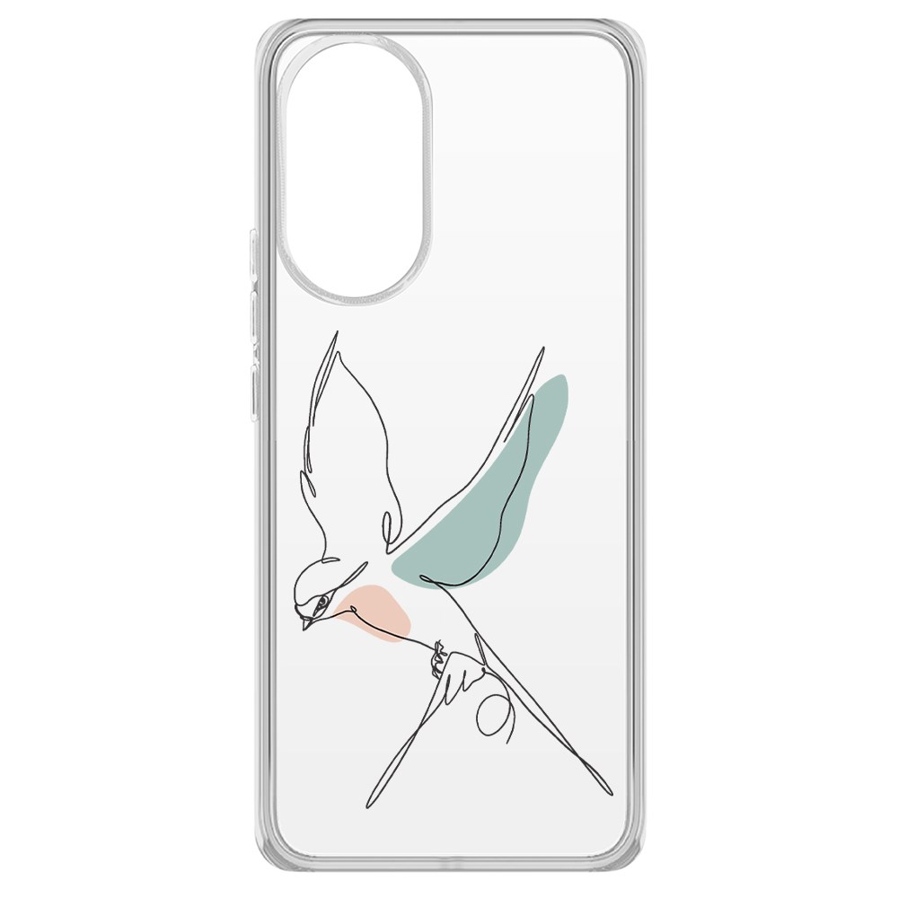 

Чехол-накладка Krutoff Clear Case Полет для Honor 50