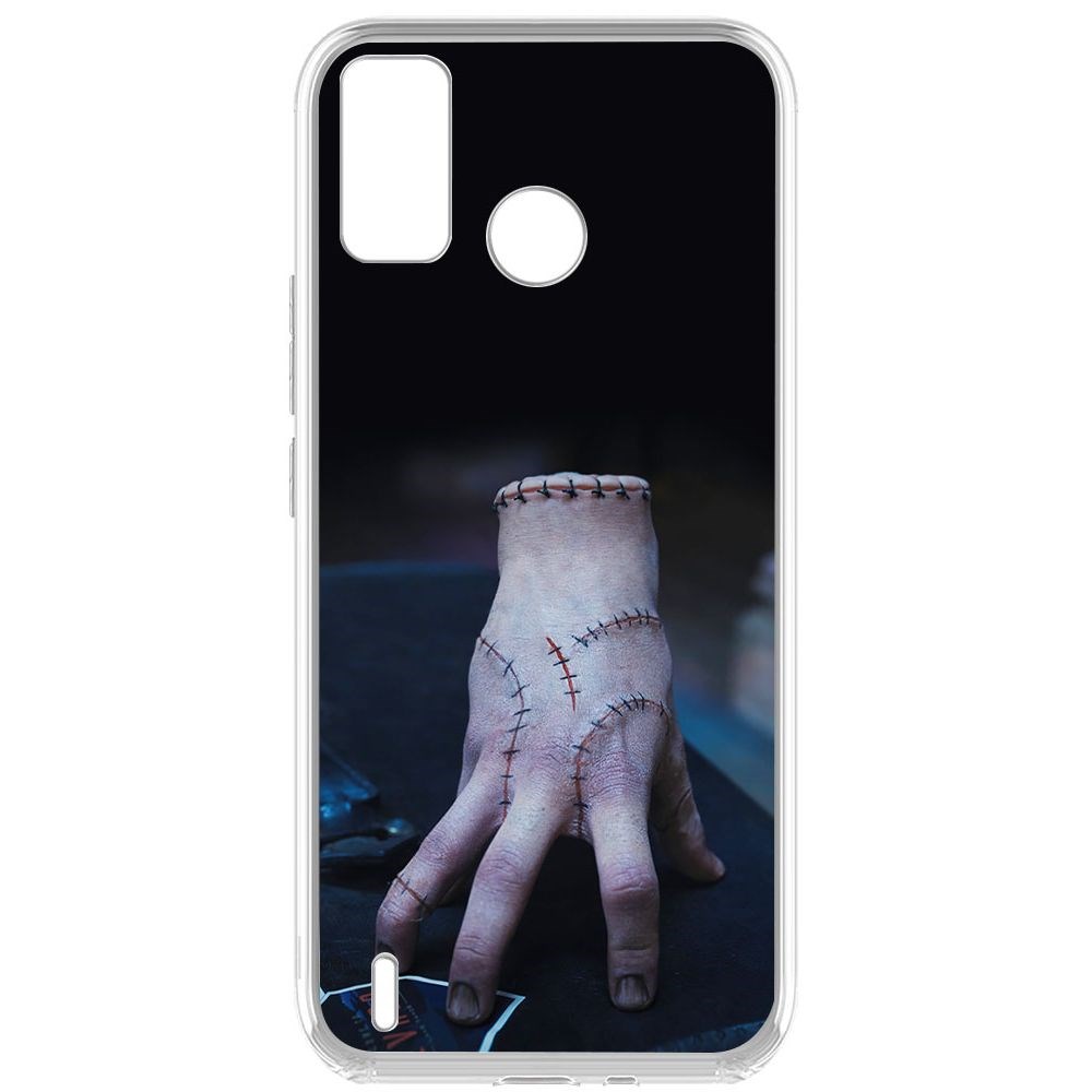 

Чехол-накладка Krutoff Clear Case Уэнсдей Аддамс - Вещь для TECNO Spark 6 Go